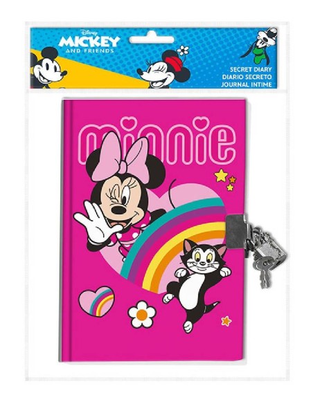 DIARIO CON CANDADO MINNIE