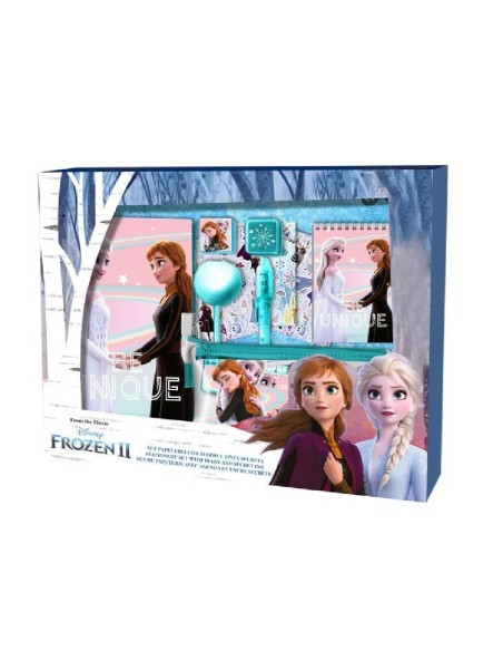 SET DE PAPELERIA STICKERS FROZEN 2