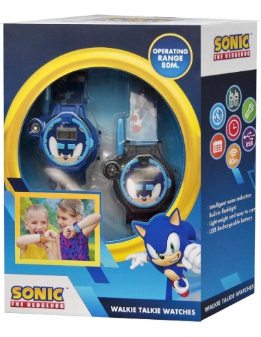 SONIC RELOJ WALKIE TALKIE 2 EN 1