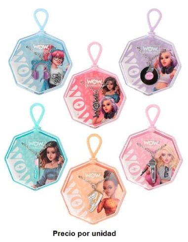 COLLAR CON CHARM 6 DISEÑOS WOW GENERATIO
