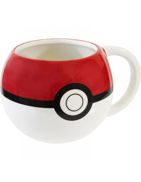 TAZA 3D POKEBALL POKEMON 445ML