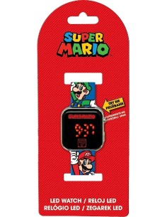 Reloj Led Super Mario