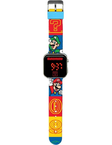 Reloj Led Super Mario