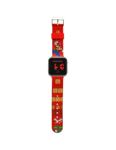 RELOJ LED SUPER MARIO