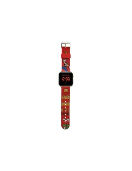 RELOJ LED SUPER MARIO