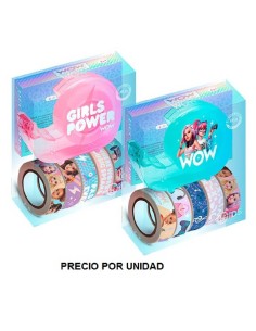 CINTAS DECORATIVAS WASHI TAPES WOW GENER