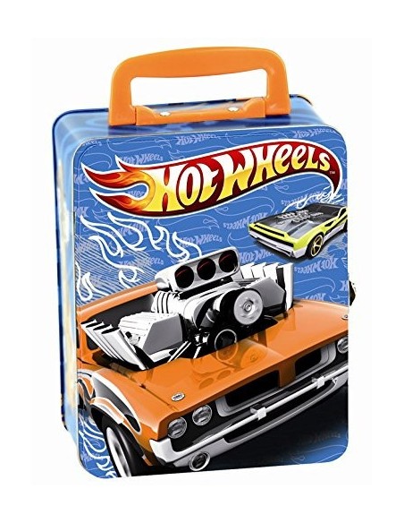 Hot Wheels Estuche de metal