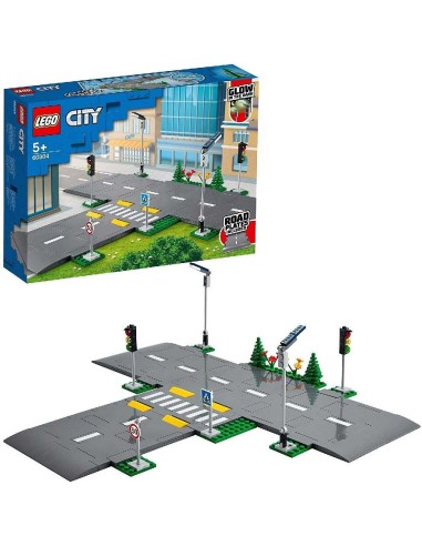 PLACAS DE CARRETERA LEGO CITY 60304