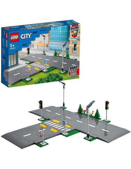 PLACAS DE CARRETERA LEGO CITY 60304