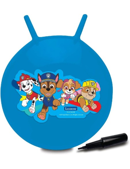 PELOTA SALTARINA HINCHABLE PAW PATROL