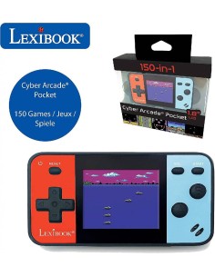 CONSOLA PORTATIL CYBER ARCADE 150 JUEGOS