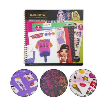 RAINBOW HIGH - CUADERNO DE MODA
