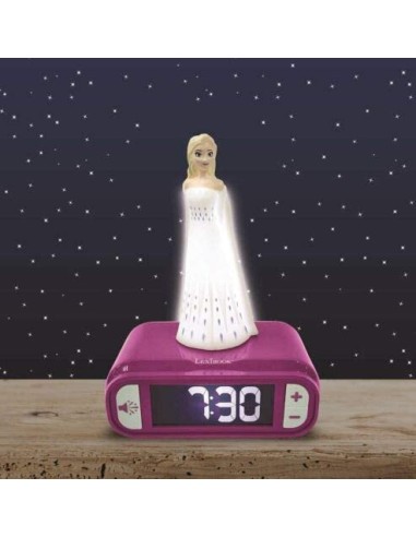 DESPERTADOR FROZEN DIGITAL LUZ DE NOCHE 