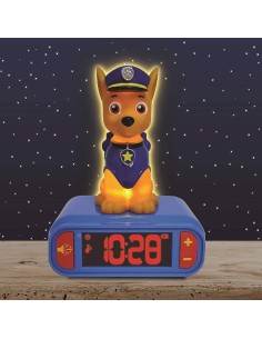 PAW PATROL DESPERTADOR DIGITAL CON LUZ 2