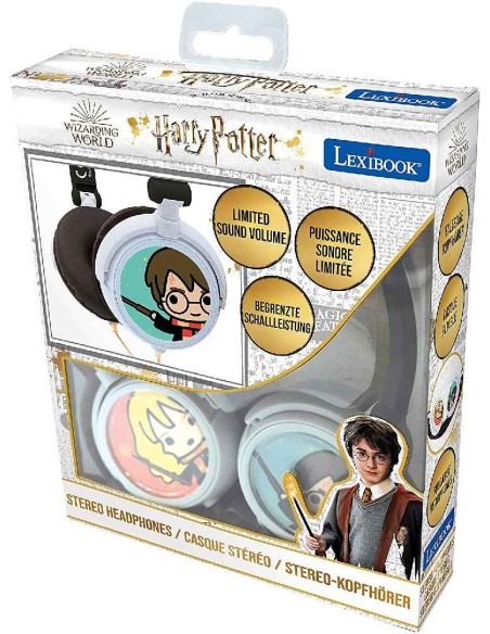 CASCOS ESTÉREO PLEGABLE HARRY POTTER AUR