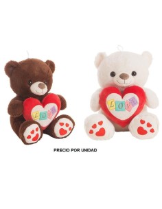 PELUCHE OSO CUADRI LOVE 48CM