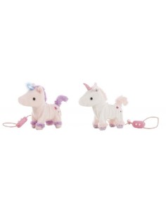 Unicornio Con luz 23 cm col. surtidos 2