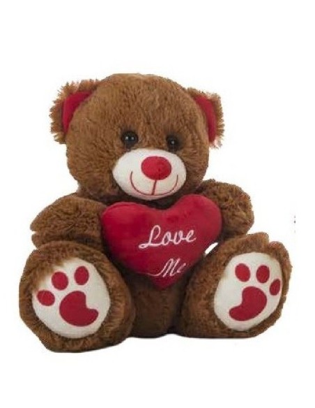 PELUCHE OSO AMOUR CORAZON 38CM