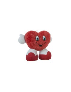 PELUCHE CORAZON ZAPATON 26CM