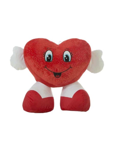 PELUCHE CORAZON ZAPATON 26CM