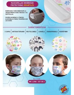 MASCARILLA HIGIENICA PROTECTORA INFANTIL 2