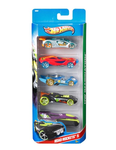 Packs De 5 Coches De Hot Wheels