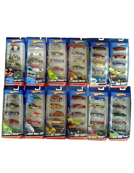 Packs De 5 Coches De Hot Wheels