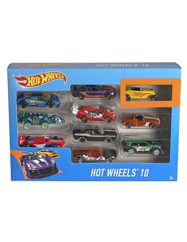 Hot Wheels Surtido Pack 10 Coches Básico
