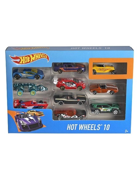 Hot Wheels Surtido Pack 10 Coches Básico