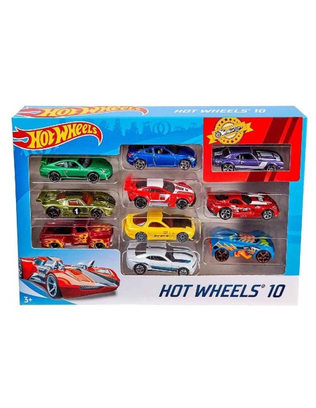 Hot Wheels Surtido Pack 10 Coches Básico