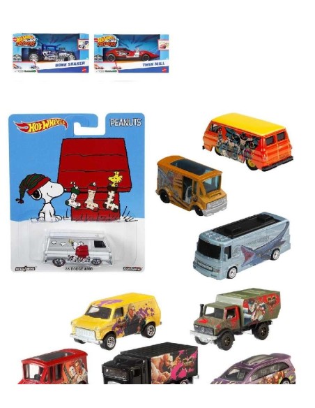 HOT WHEELS SURTIDO VEHICULOS PREMIUM DLB