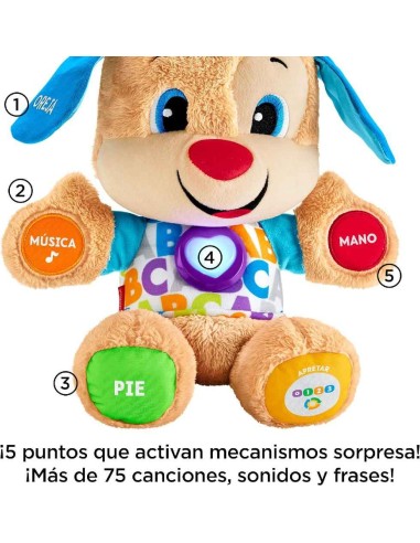 PELUCHE PERRITO PRIMER DESCUBRIMIENTOS