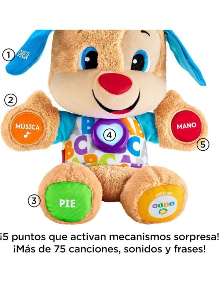 PELUCHE PERRITO PRIMER DESCUBRIMIENTOS