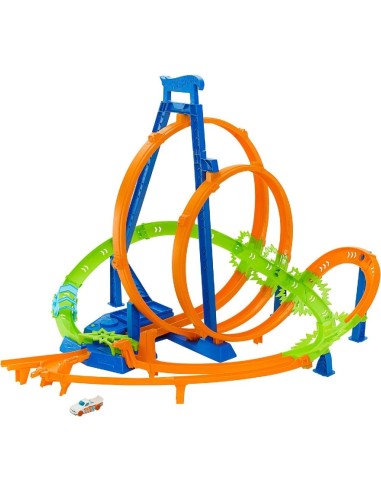 HOTWHEELS ACTION CHOQUE ÉPICO PISTA PARA