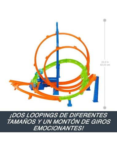 HOTWHEELS ACTION CHOQUE ÉPICO PISTA PARA