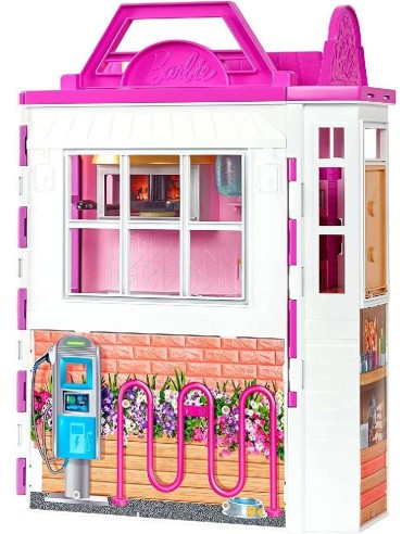 BARBIE RESTAURANT CON MUÑECA (CPA)