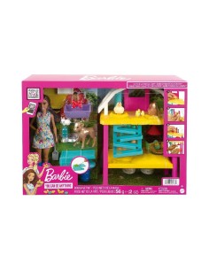 BARBIE SET DE JUEGO SET DIVERSIÓN EN LA 