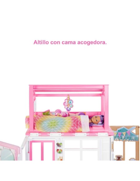 BARBIE CASA DE MUÑECAS DOS PISOS