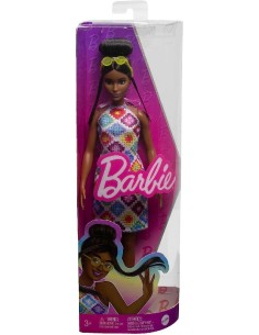 BARBIE FASHIONISTA VESTIDO CROCHET AFROA