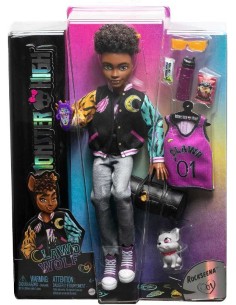 MONSTER HIGH CLAWD WOLF MUÑECO ARTICULAD 2