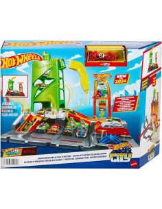 Hot Wheels City Estación De Carga De Elé 2