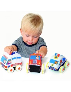 SET 3 COCHES TELA FRICCION MOLTO
