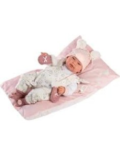 MUÑECA TINA RECIEN NACIDA LLORONA 44 CM 
