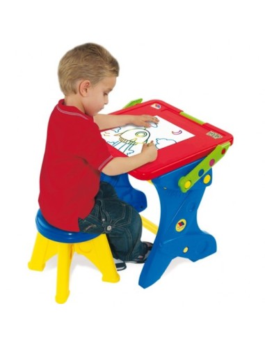 PUPITRE INFANTIL CON PIZARRA 2 EN 1  CON