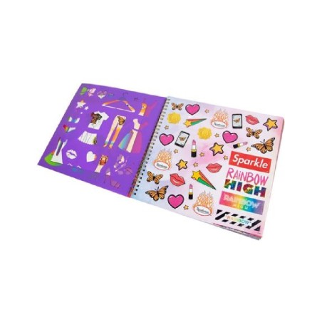 RAINBOW HIGH - CUADERNO DE MODA