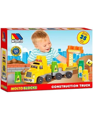 CAMION DE JUEGO DE BLOQUES 25PCS (COLORE