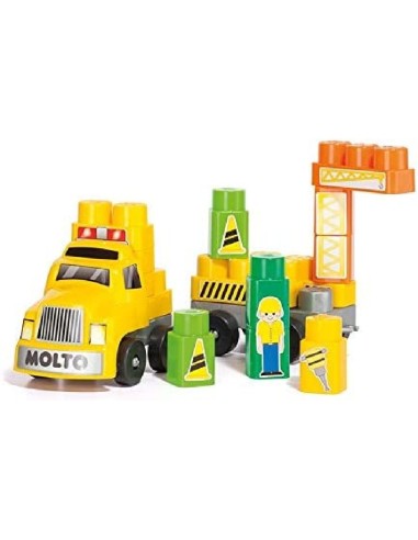 CAMION DE JUEGO DE BLOQUES 25PCS (COLORE