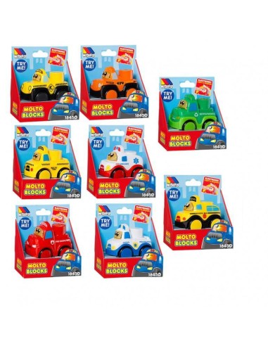 Coche Con Luz Y Sonido Molto Bloks Surti