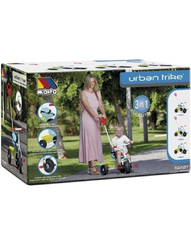 Triciclo Urban Trike 3 en 1 Azul