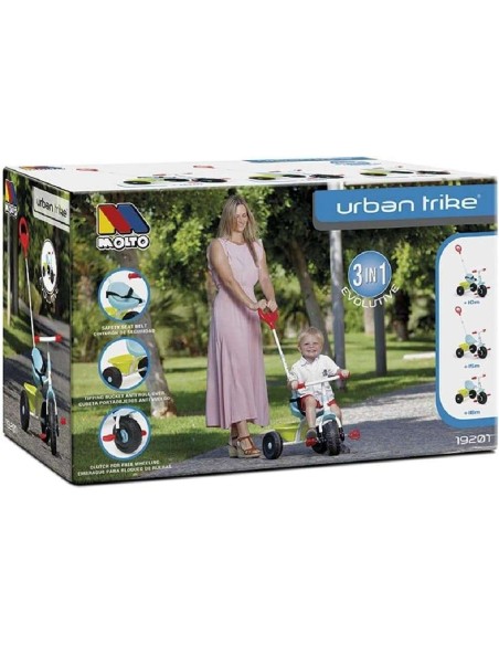 Triciclo Urban Trike 3 en 1 Azul